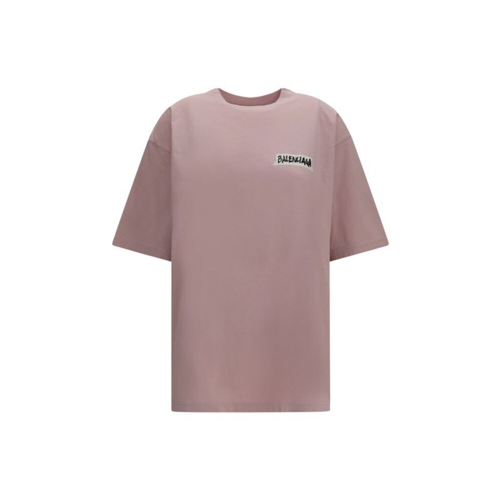 Balenciaga Women Logo-Print T-Shirt